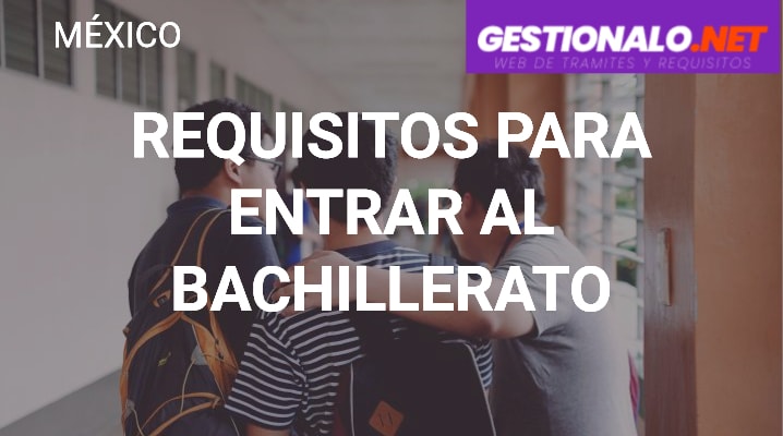 Que Tramites Debe Hacer Para Ingresar A Un Bachillerato