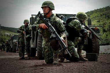 Soldados del Ejército de México